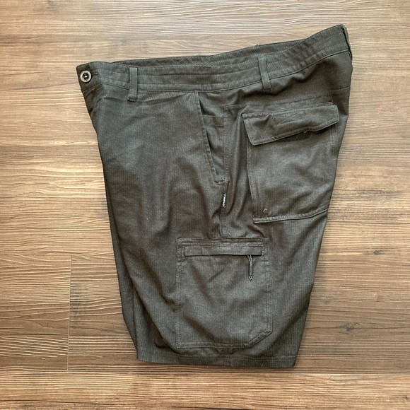 O'neill Men's Classic Walking Casual Chino Shorts Size 36 Gray Cargo Pocket - Picture 12 of 12